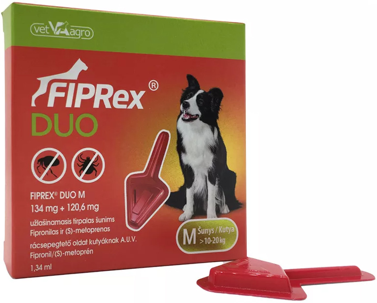 Fiprex Duo picături soluție antiparazitară pentru câini - zoom