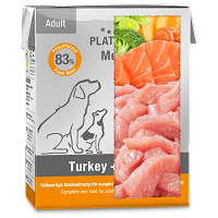 Platinum Menu Turkey + Salmon nedves kutyatáp #3