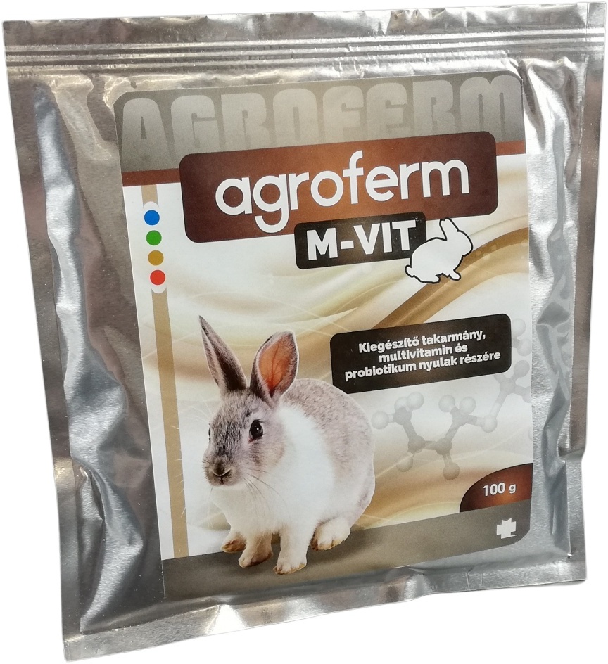 Agroferm M-VIT - multivitamine și probiotice pentru iepuri