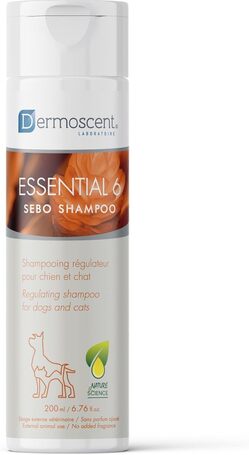 Dermoscent Essential 6 Sebo Shampoo kutyáknak és macskáknak