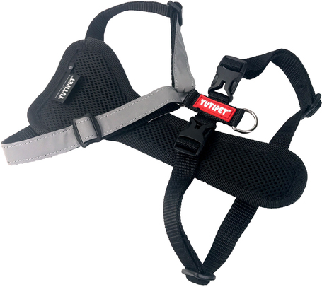 Yutipet Easy biztonsági kutyahám (Fekete)