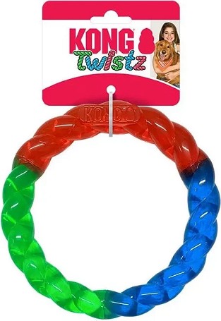 KONG Twistz karika kutyajáték (Kistestű)