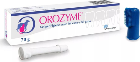 Orozyme szájhigiéniás gél és ujjkefe