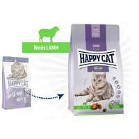 Happy Cat Senior Weide-Lamm l Macskaeledel idősödő macskáknak bárányhússal #8
