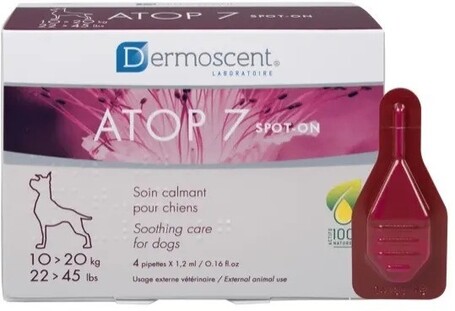 Dermoscent ATOP 7 spot-on kutyáknak és macskáknak