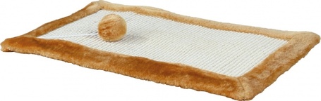 Trixie plüss szélű kaparószőnyeg labdával