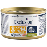 Exclusion Cat Renal Pork & Pea and Rice Phase II konzerv
