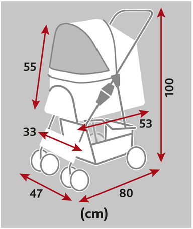 Trixie Buggy kutyakocsi