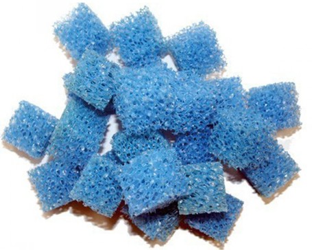 JBL finom pórusú vágható szűrőszivacs kék színben