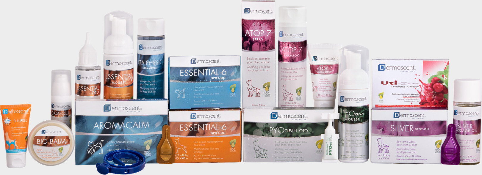 Dermoscent állatkozmetikai és állatgyógyászati termékek