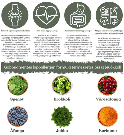 Ambrosia Dog Grain Free Senior, Light & Sterilized