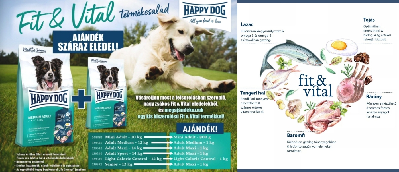 Happy Dog promóciós banner
