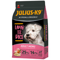 Julius-K9 Hypoallergenic Adult Lamb & Rice | Bárányhúsos és rizses száraztáp érzékeny emésztésű kutyáknak