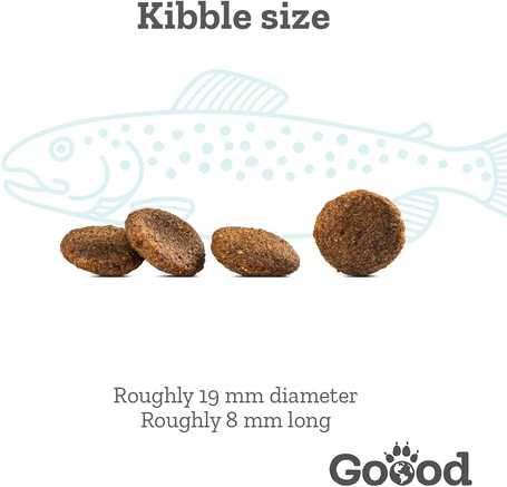 Goood Adult Sustainable Trout - Pisztrángos szárazeledel felnőtt kutyák részére