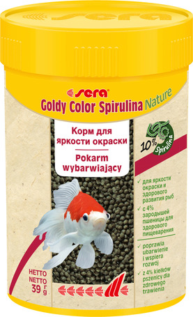 Sera Goldy Color Spirulina Nature aranyhaltáp