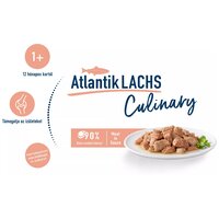 Happy Cat Culinary Meat in Sauce Atlantik-Lachs l Alutasakos eledel ízletes lazaccal macskáknak #4