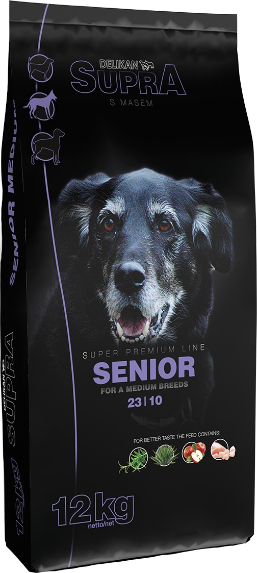 Supra Dog Senior/Light Fresh Meat | Hrană pentru câini senior cu carne proaspătă