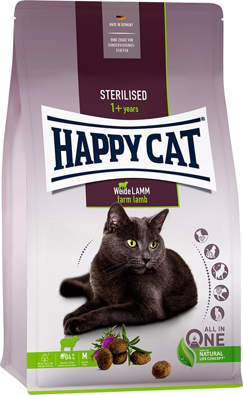 Happy Cat Adult Sterilised Weide-Lamm cu miel de pășune - zoom