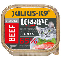 Julius-K9 Cat Terrine Adult Beef nedveseledel macskáknak Julius-K9 Cat Terrine Adult Beef nedveseledel macskáknak