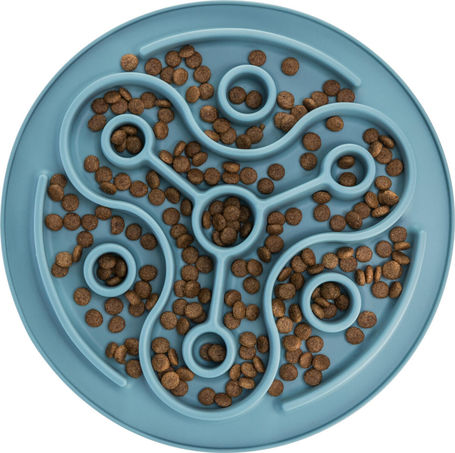 Trixie csúszásmentes evéslassító tál kutyáknak sok rekesszel