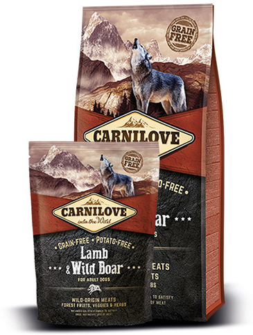 Carnilove Lamb & Wild Boar for adult dogs