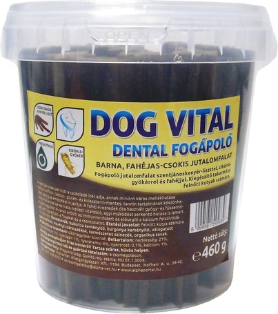 Dog Vital Dental fahéjas és csokis fogápoló jutalomfalatok