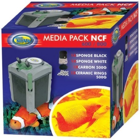 Aqua Nova szűrőanyag csomag NCF akváriumi külső szűrőkhöz