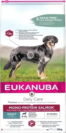 Eukanuba Adult Dog Mono Protein lazacos kutyatáp 12 kg