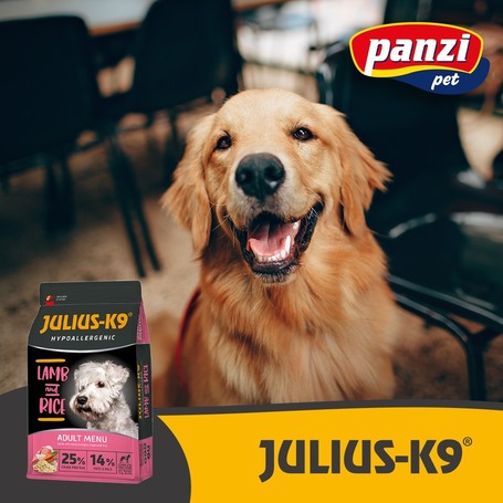 Julius-K9 Hypoallergenic Adult Lamb & Rice kutyatáp