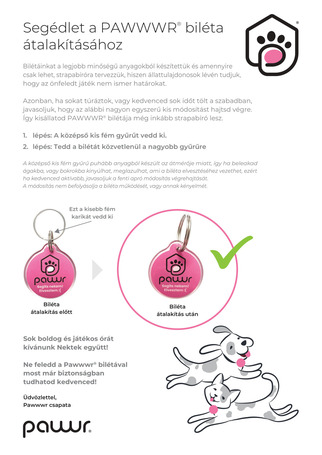 Pawwwr okosbiléta kisállatoknak