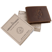 GreenDeed lovas bőr pénztárca #12