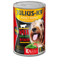 Julius-K9 Beef & Green Peas konzerv kutyáknak Julius-K9 Beef & Green Peas konzerv kutyáknak