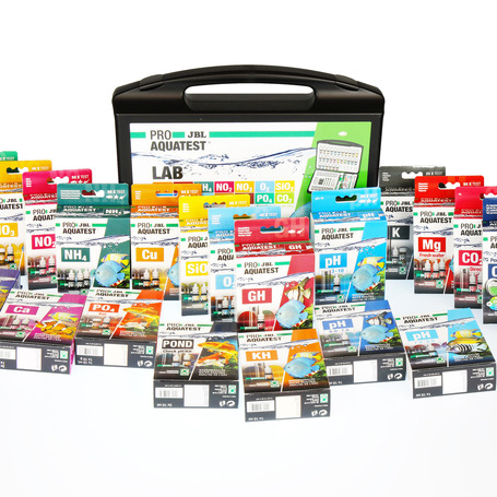 JBL ProAquaTest Lab - Komplett édesvízi laborkészlet (13 teszt) akvaristáknak