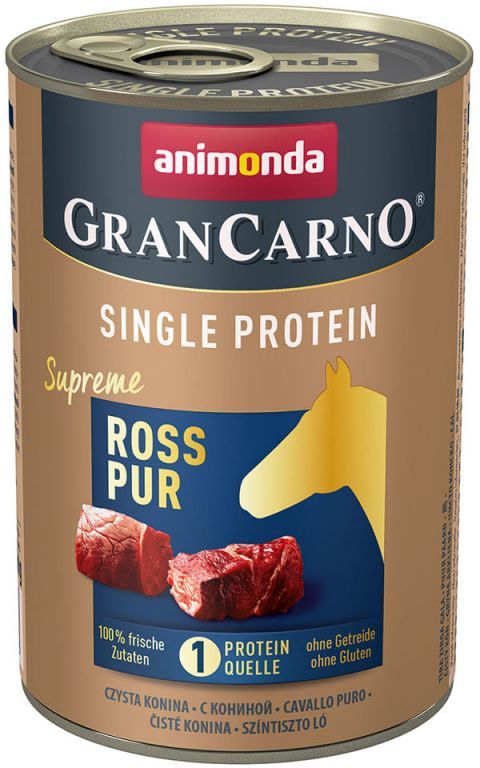 Animonda Grancarno Single Protein conservă cu carne de cal - zoom
