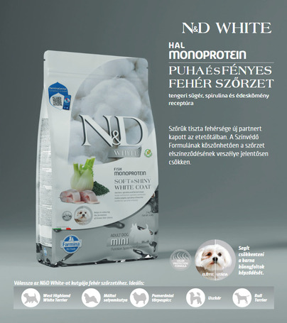N&D White Dog Adult Mini