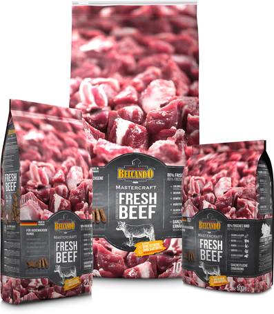 Belcando Mastercraft Fresh Beef | 80% friss marhahúsból készült szuperprémium német kutyatáp