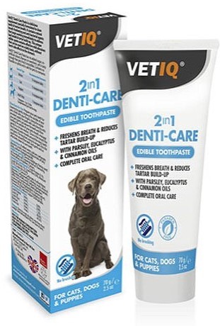 M&C Denti-Care 2in1 pastă de dinți pentru câini și pisici