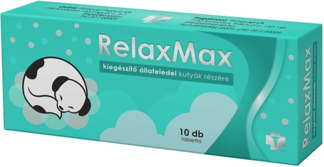 RelaxMax nyugtató hatású tabletta kutyáknak