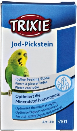 Trixie jódos csőrkoptató tartóval