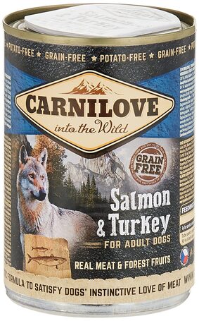 CarniLove Adult Salmon & Turkey konzerv