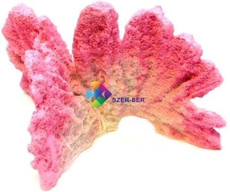 Rózsaszín korall akvárium dekoráció