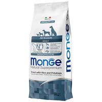 Monge Dog Adult Monoprotein Trout with Rice & Potatoes 12 kg