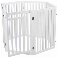 Trixie 4 részes nyitható fa kutyarács, elkerítő #11