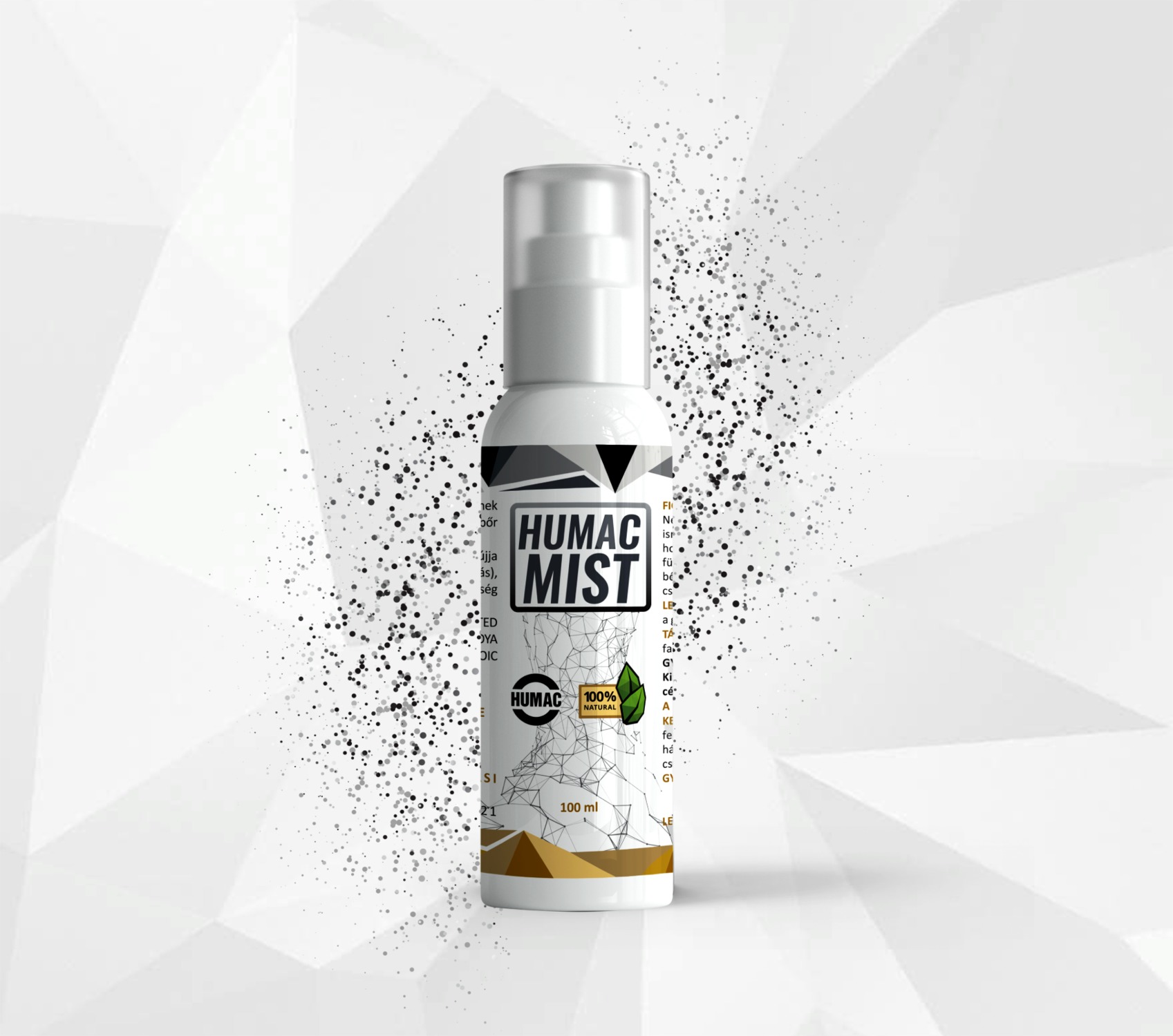 Humac Mist spray de calmare și condiționare a pielii