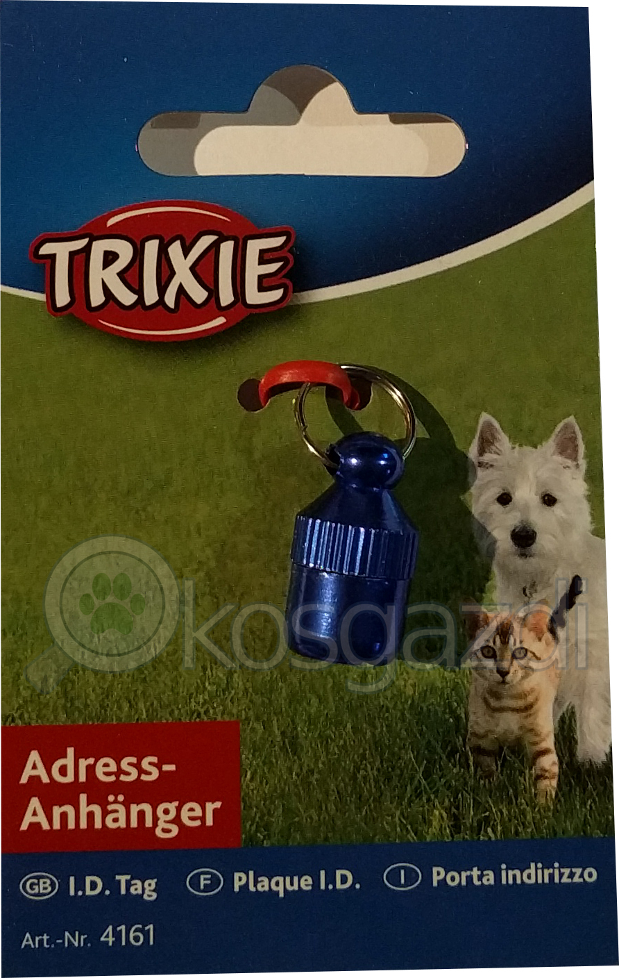 Trixie adresier colorat - zoom