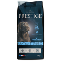 Flatazor Prestige Light / Sterilised - Táp ivartalanított vagy hízásra hajlamos kutyák részére Franciaországból