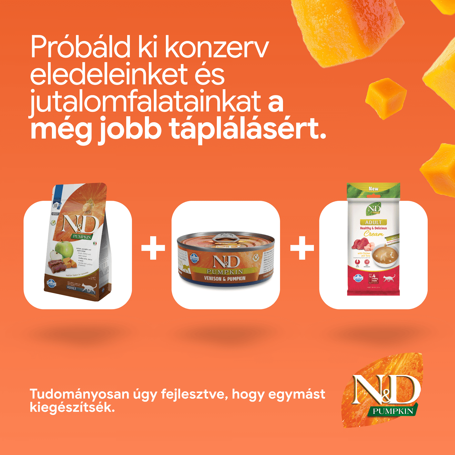 N&D Cat Grain Free Venison, Pumpkin and Apple - zoom