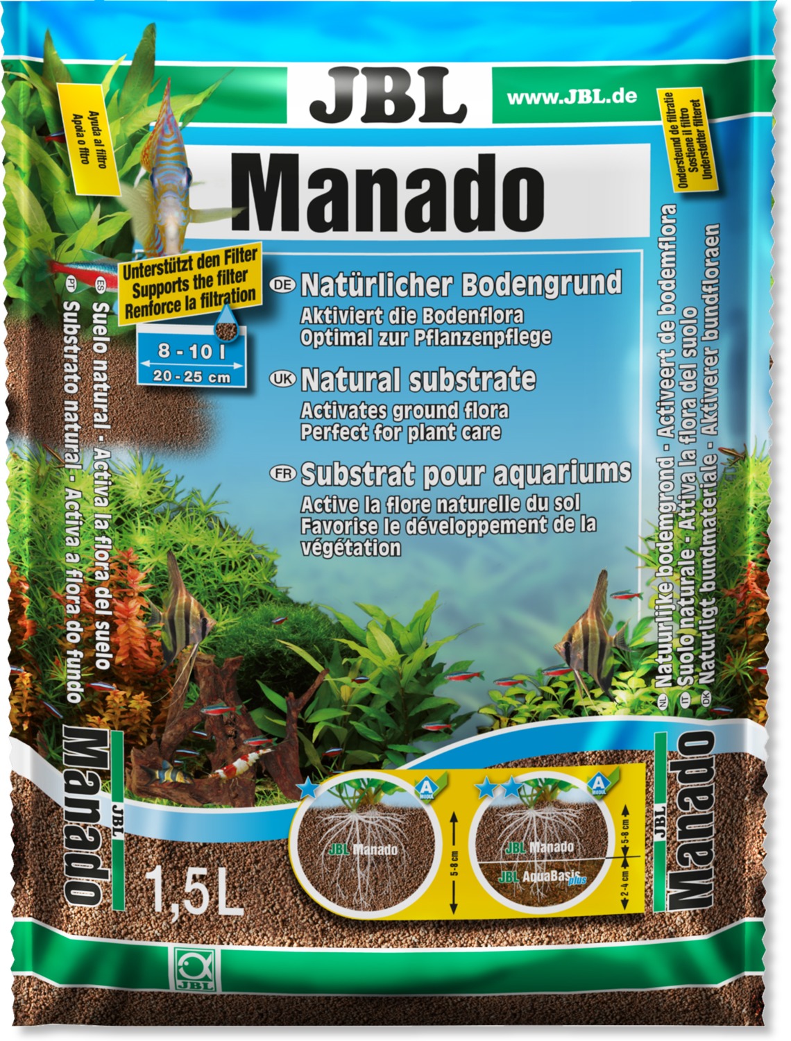 JBL Manado substrat nutritiv pentru plante