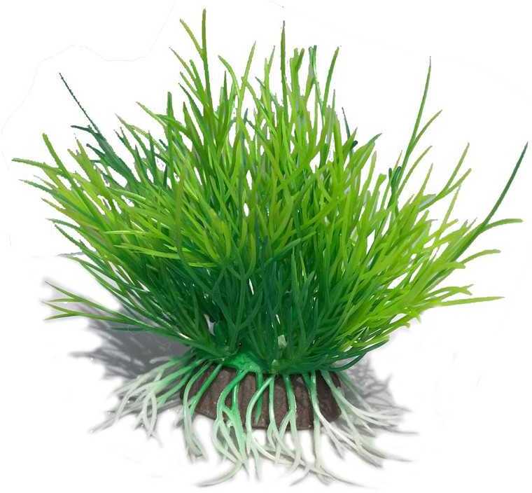 Iarbă marină - Plantă artificială cu bază pentru acvariu