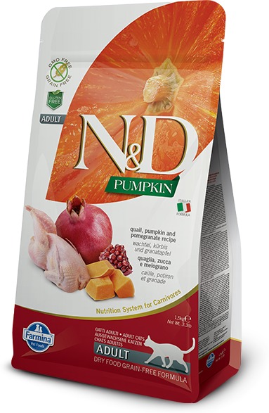 N&D Cat Grain Free Quail, Pumpkin and Pomegranate
